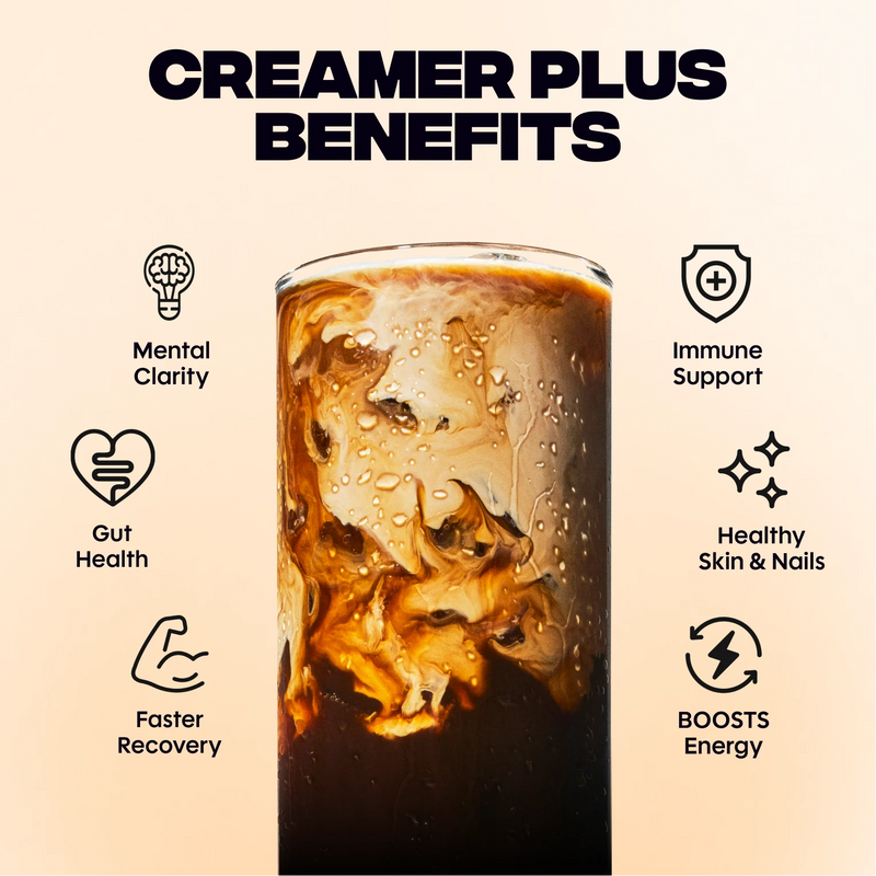 Vanilla Creamer+ (10 Servings) - Morning Balanced Stir