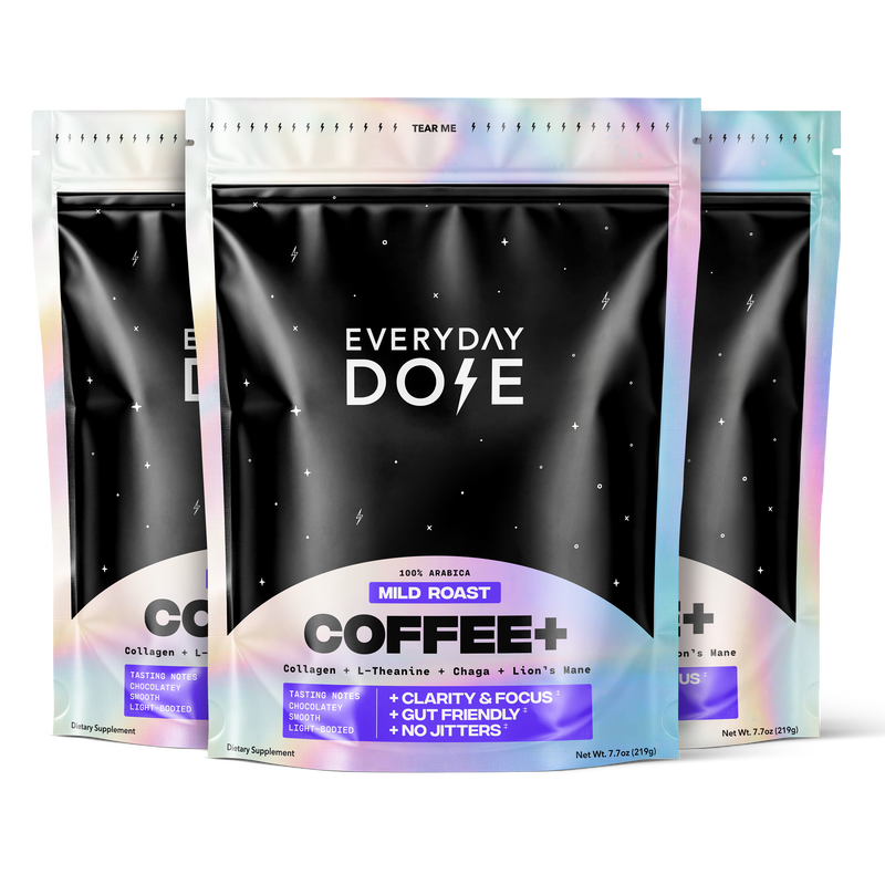 Coffee+ Mild Roast (90 Servings) - Soft Fresh Start